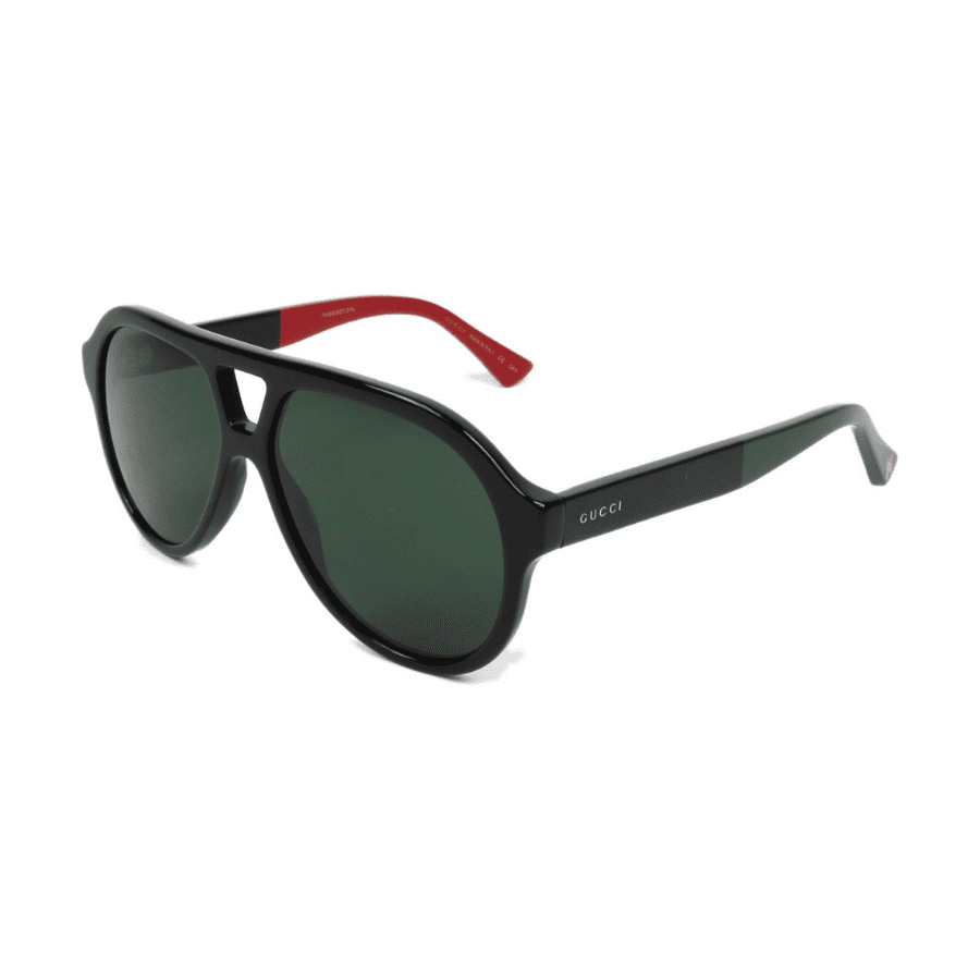 Kính Gucci Shiny Black Red